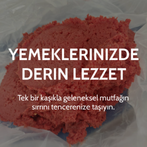 El Yapımı Geleneksel Domates Salçası – Katkısız
