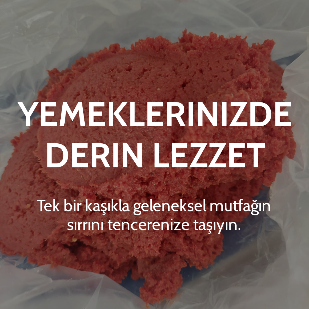 El Yapımı Geleneksel Domates Salçası – Katkısız