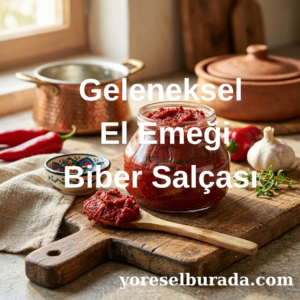 Ev Yapımı Acı Biber Salçası – Katkısız
