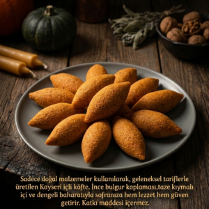 Kayseri Usulü İçli Köfte | Ev Yapımı Lezzet
