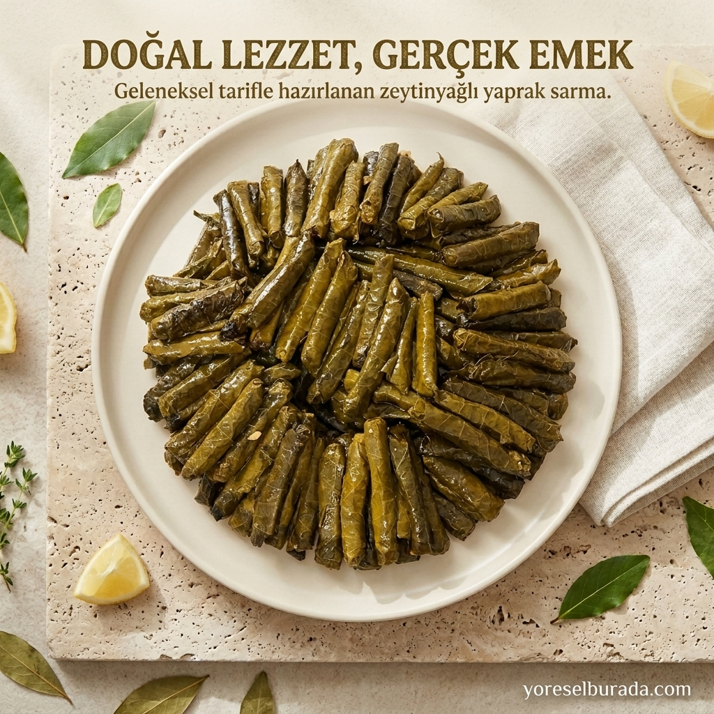 Ev Yapımı Yaprak Sarması